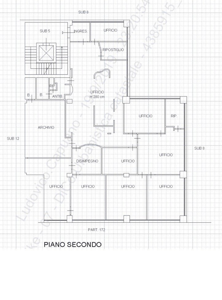 A -Planimetria Ufficio Sub. 11.jpg - Ufficio VIA OTTONI 17, Matelica - planimetria 1