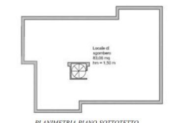 Planimetria Sottotetto .png - Villa all'asta Regione Enesi snc, Albenga - foto 9