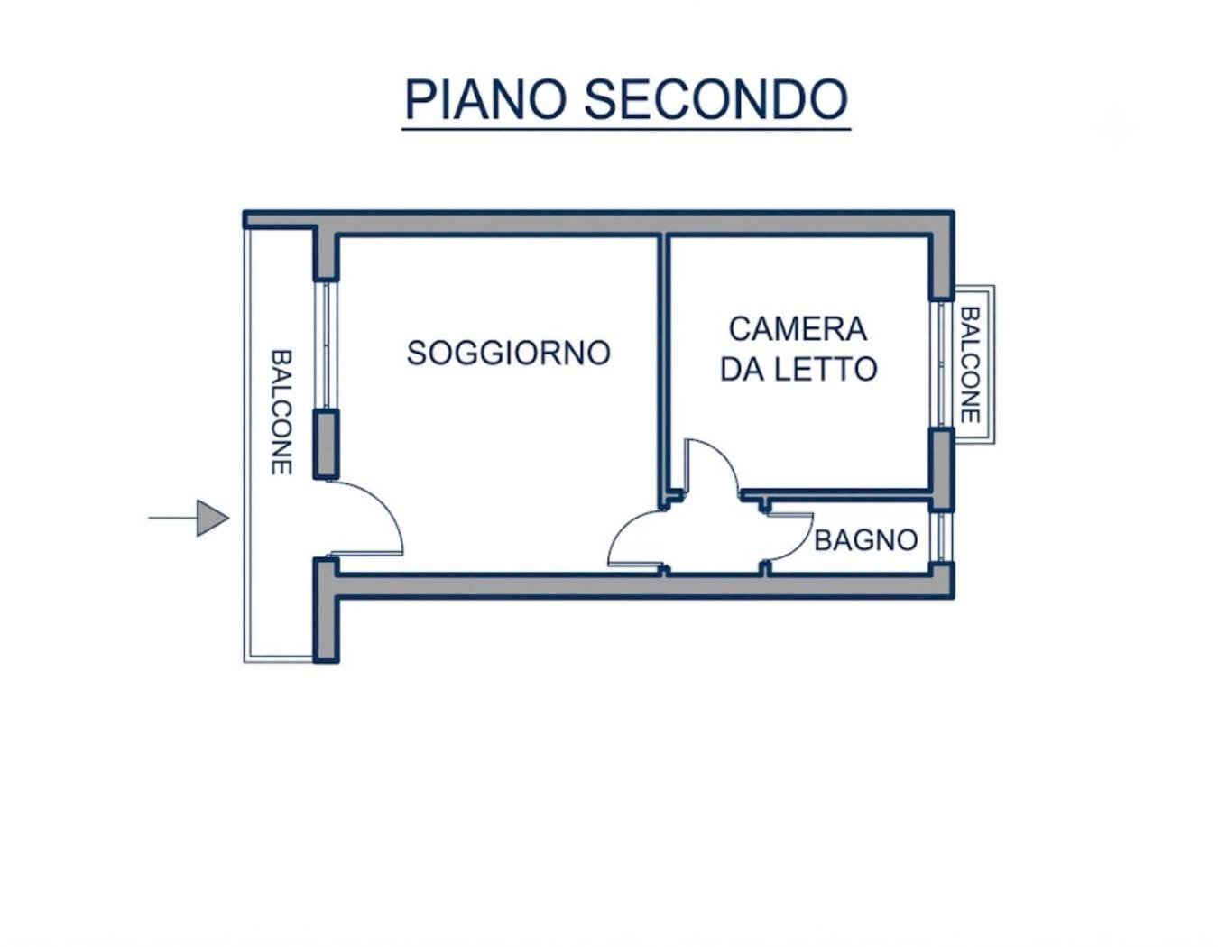 Appartamento via Maestra, 50, Bobbio Pellice - planimetria 1