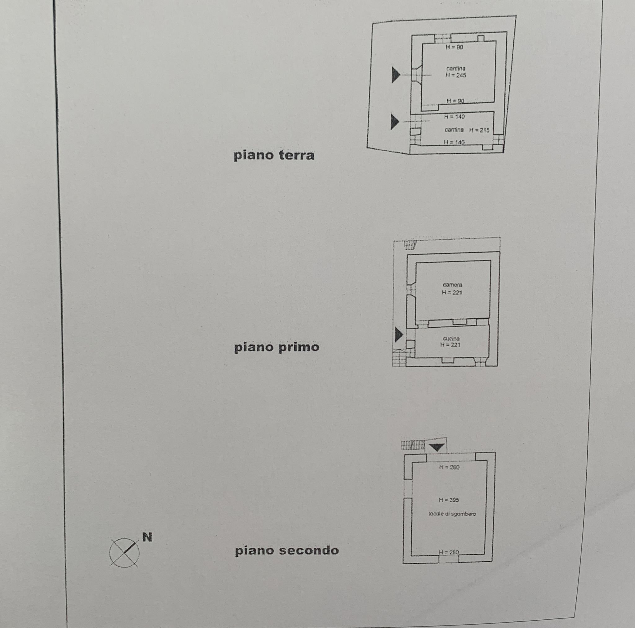 Casa indipendente Via Chesta, 6, Melle - planimetria 1