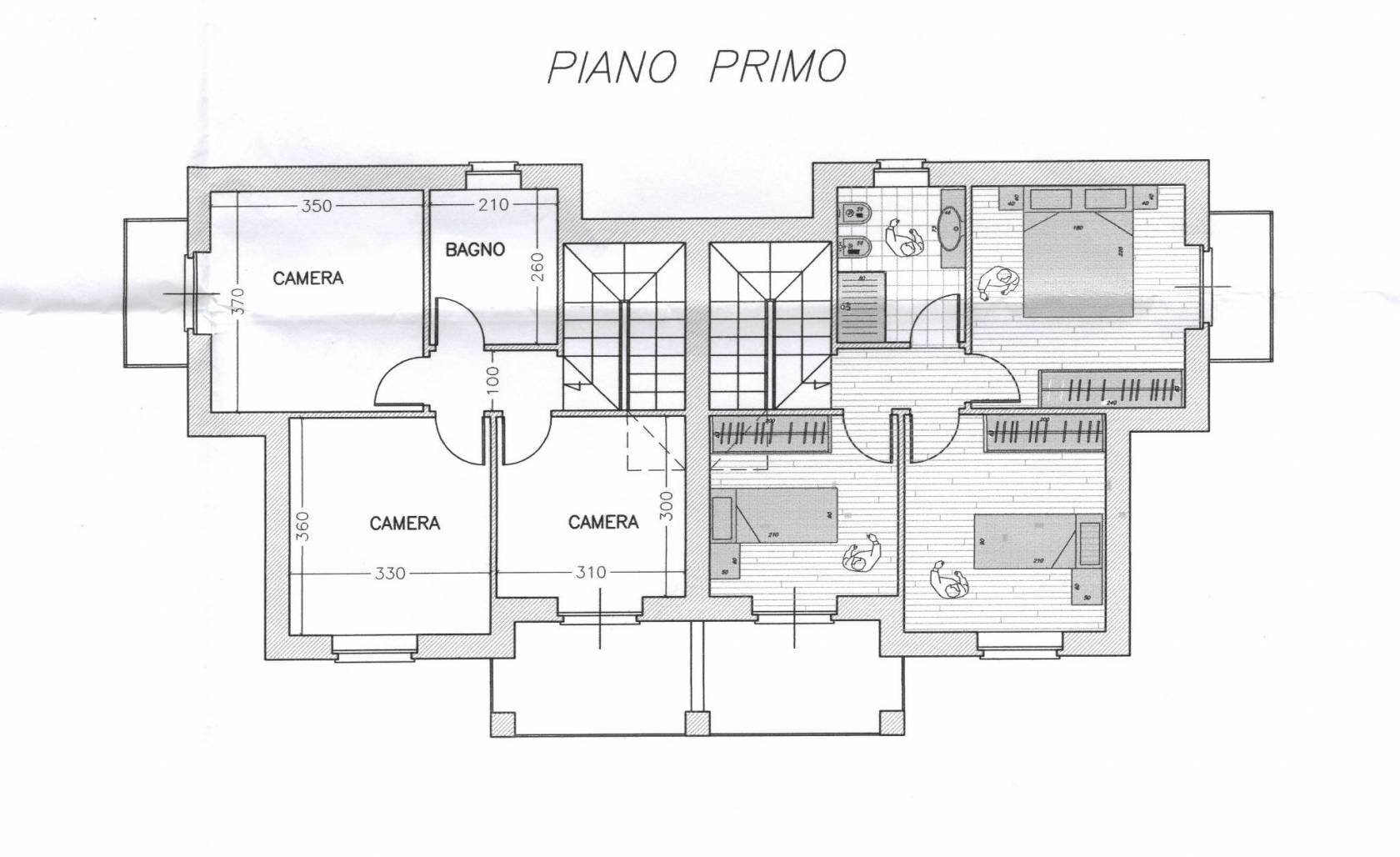 piano primo - Terreno edificabile via dei Massari, 8, Riva presso Chieri - foto 3