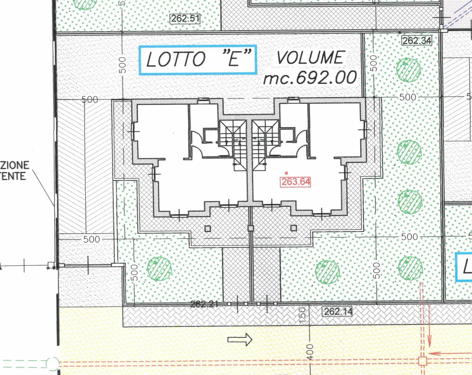 Terreno edificabile via dei Massari, 8, Riva presso Chieri - planimetria 1