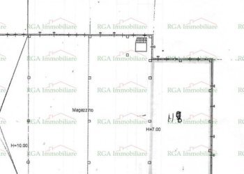 plan - Capannone via Circonvallazione Est, Stezzano - foto 3