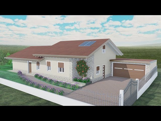 Render - Casa indipendente via Brutti, Belvedere Ostrense - foto 1