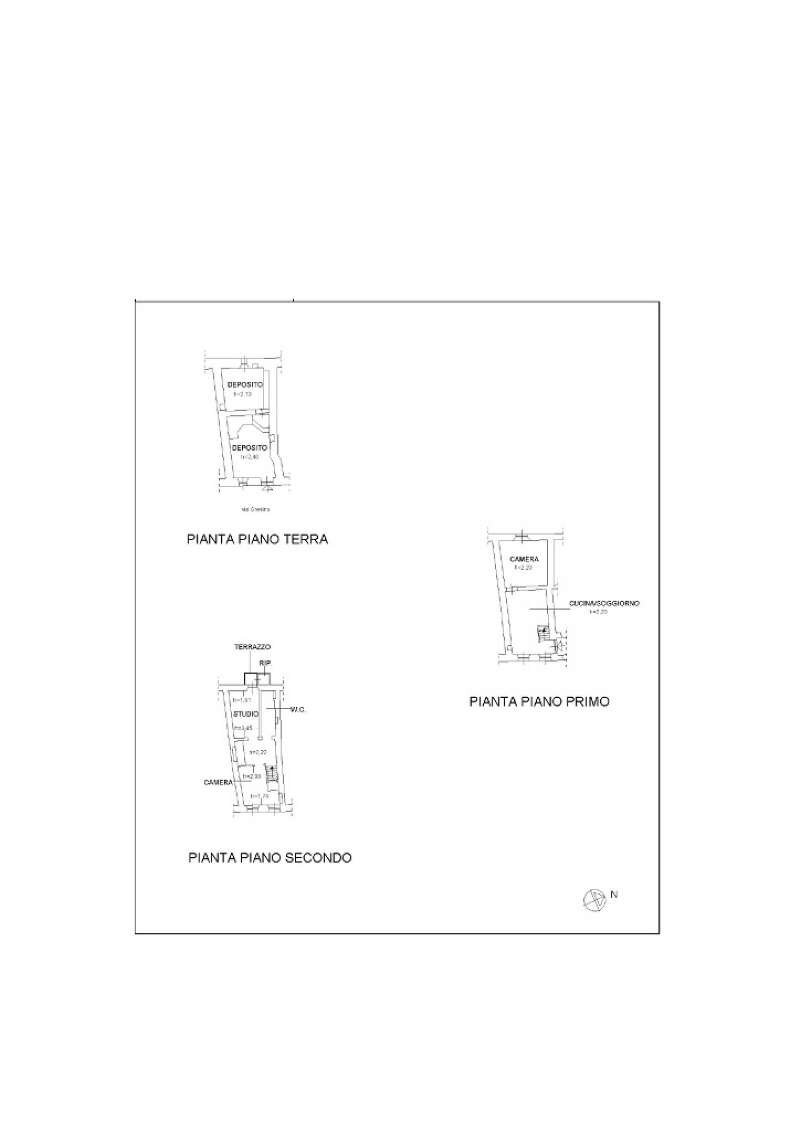 Planimetria - Terratetto - Terracielo via Gresino, 37, Varese Ligure - planimetria 1