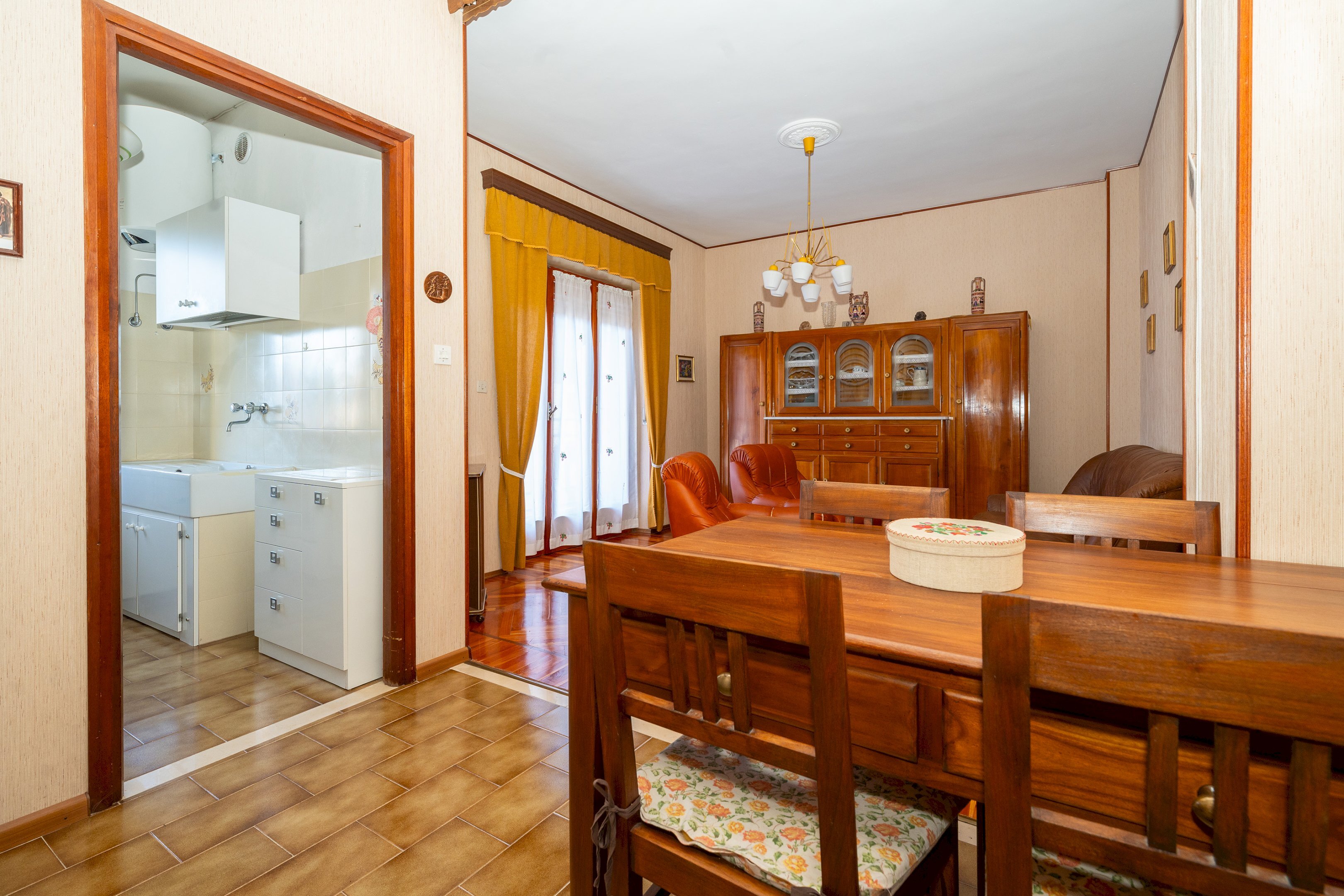 Soggiorno - Two-room apartment via Nazionale, 3, Prazzo - photo 2