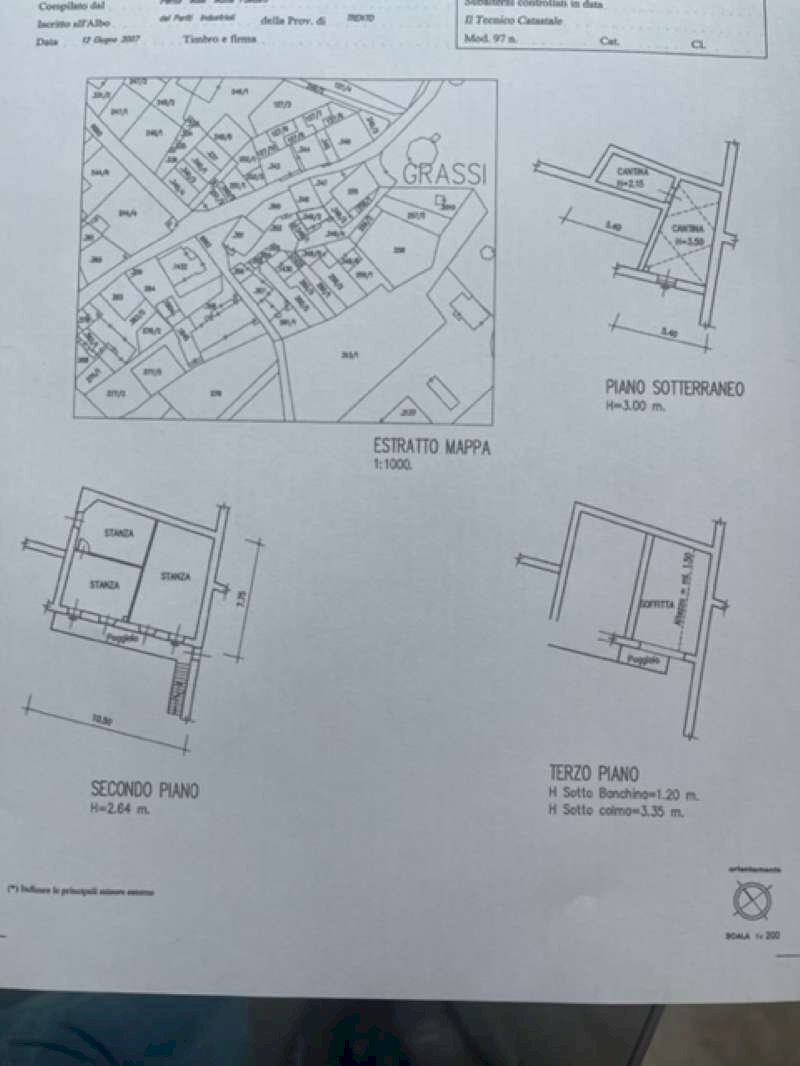 img_4657 - Terratetto - Terracielo via Del Parco, 3, Roncegno Terme - planimetria 1