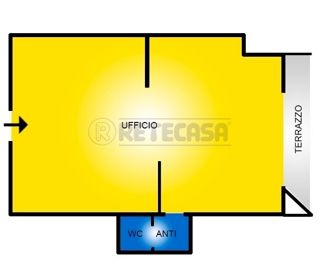 Retecasa_Valdagno Planimetria.jpg - Ufficio Valdagno - planimetria 1