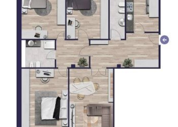 Planimetria - Quadrilocale via Magenta, 15, Gallarate - foto 9