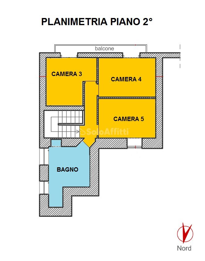 PLANIMETRIA VENDITA P.2Â°.png - Casa indipendente Catanzaro - planimetria 1