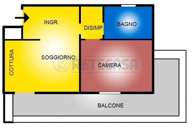 1191-V.jpg - Bilocale Pescara - planimetria 1