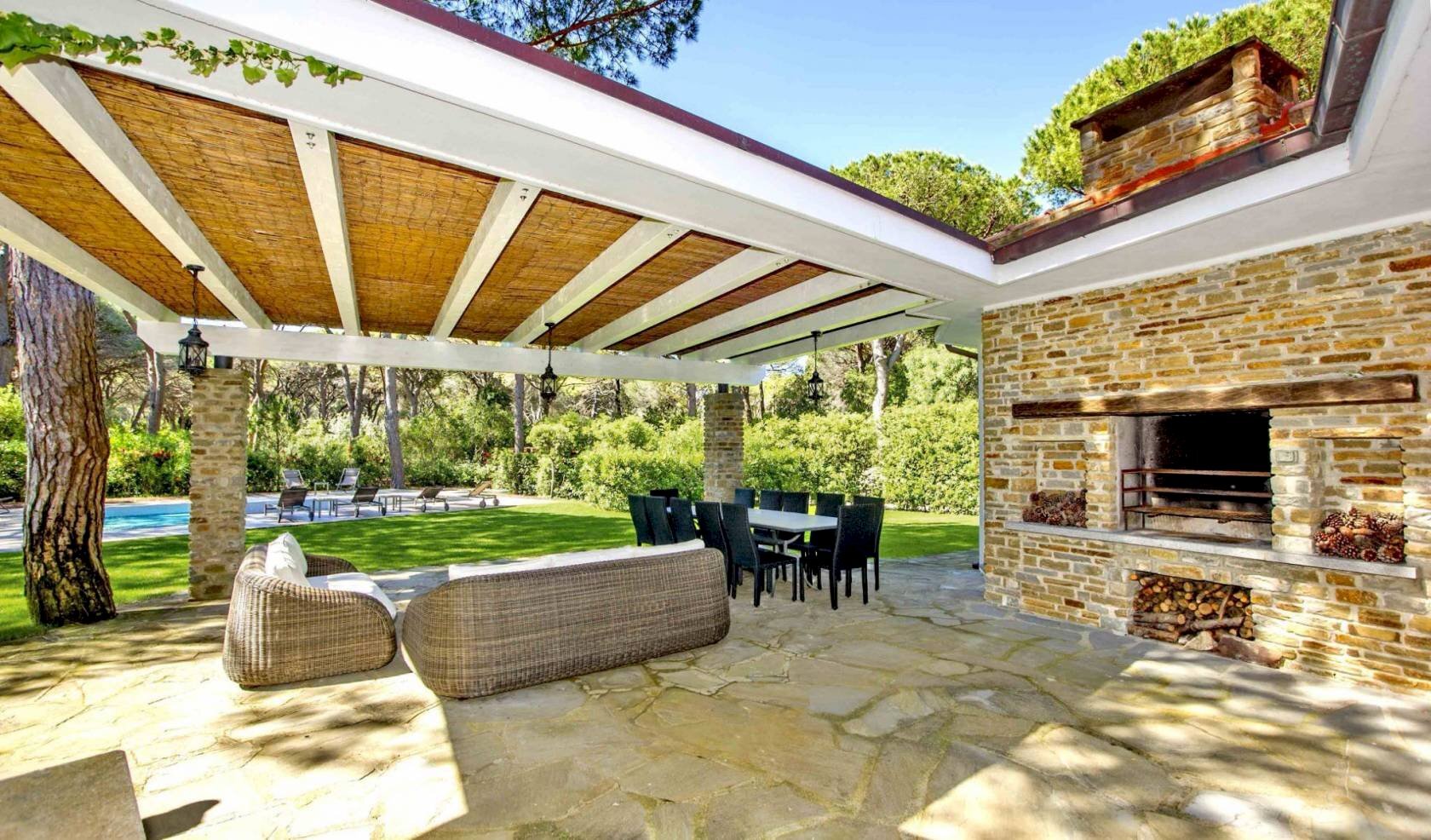 tettoia - Villa viale Toscana, Castiglione della Pescaia - foto 3