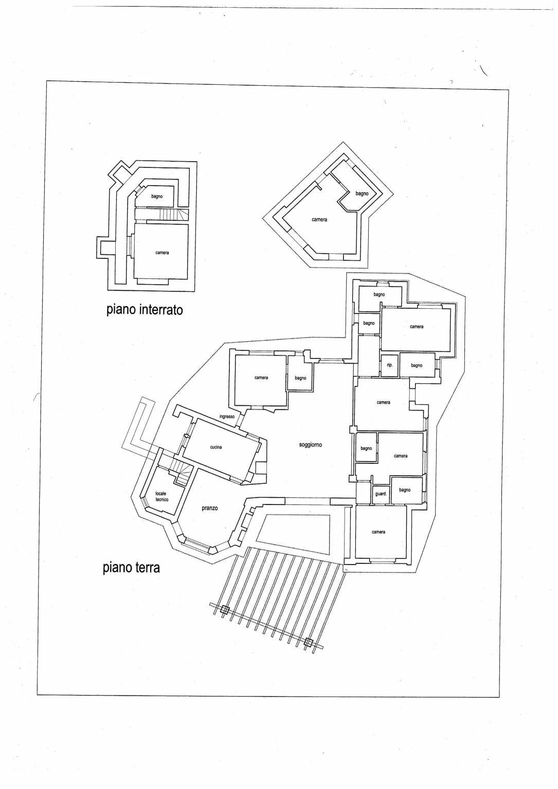Villa viale Toscana, Castiglione della Pescaia - planimetria 1