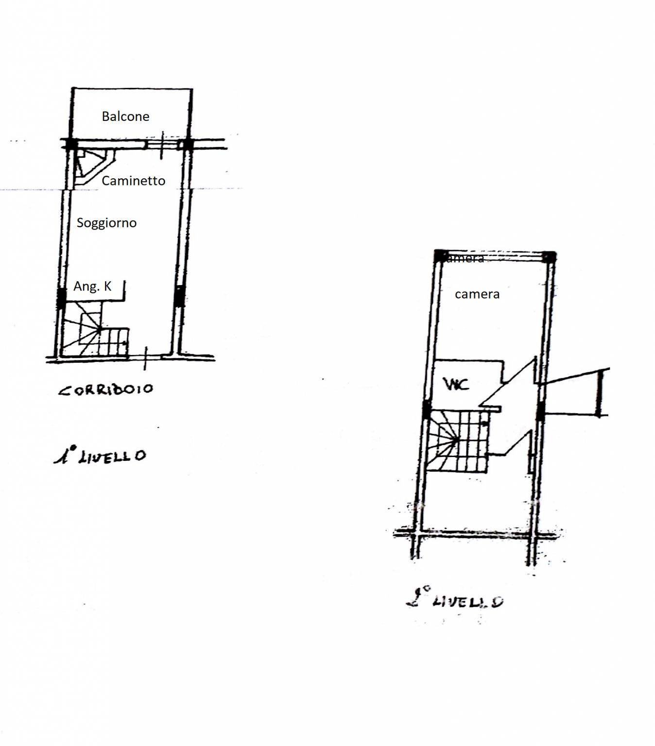 Trilocale via Tre Faggi, Rieti - planimetria 1