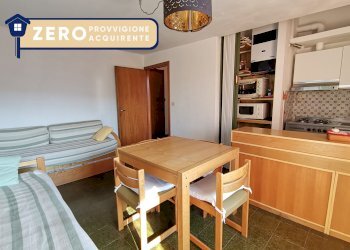 SALA CON ANGOLO COTTURA - Bilocale via Queirolo, Rapallo - foto 11