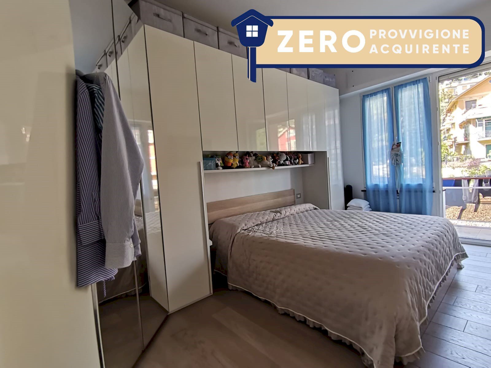 CAMERA DA LETTO - Trilocale via Somalia, Santa Margherita Ligure - foto 2