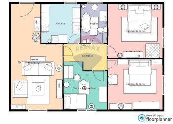 Three-room apartment Spotorno, SV, Spotorno - photo 1