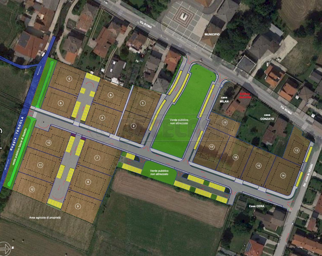LOTTIZZAZIONE BRESSANVIDO CENTRO - Terreno edificabile VIA MAROSTICANA 15, Bolzano Vicentino - foto 1