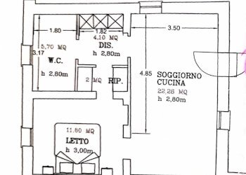 PLAN - Two-room apartment via Borgo, Minerbio - photo 15