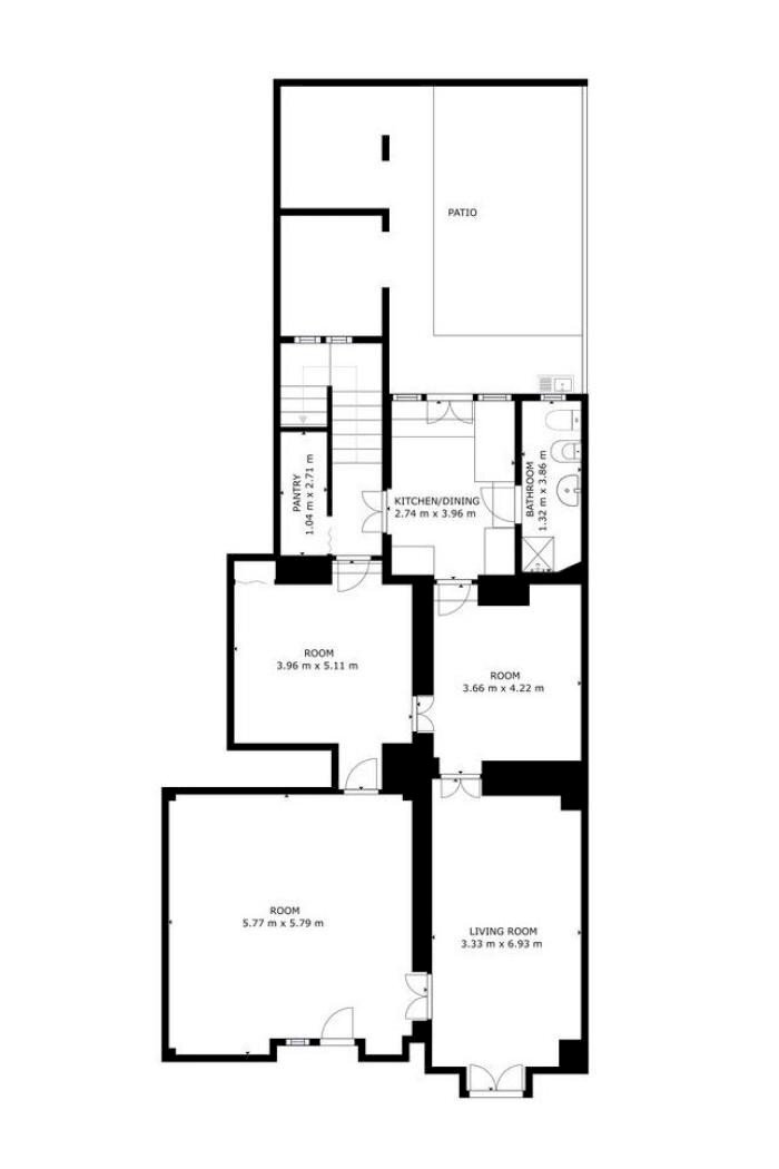 Independent house Salve - floor plans 1