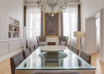 Sala da pranzo - Apartment largo della Fontanella di Borghese, 81, Roma (neighborhood Centro Storico) - photo 5