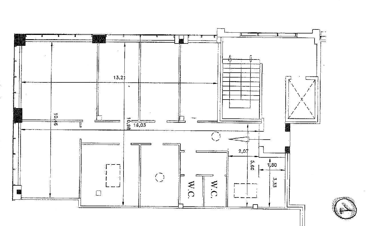 Office Casalecchio di Reno - floor plans 1