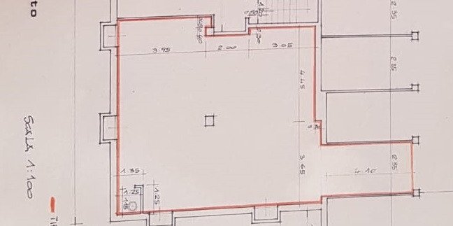 Magazzino Casalecchio di Reno - planimetria 1