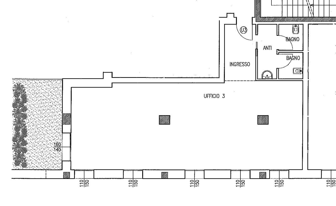 Office Casalecchio di Reno - floor plans 1