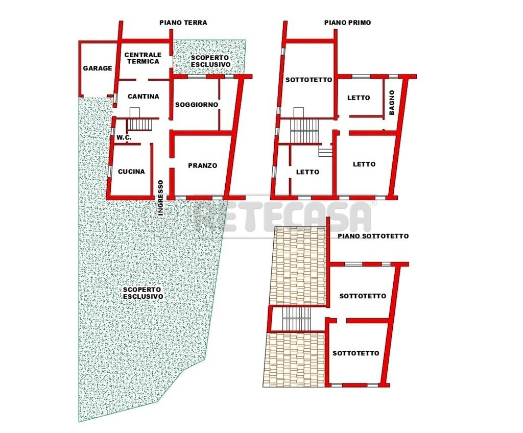 Planimetria (FILEminimizer).jpg - Villa Bondeno - floor plans 1