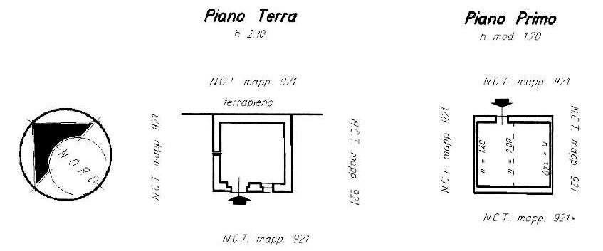 Immagine1.jpg - Terreno edificabile Via San Nicolao, Castiglione Chiavarese - planimetria 1