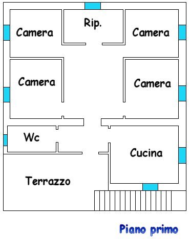 piano primo.jpg - Casale Località Campobenedetto, Varese Ligure - floor plans 1