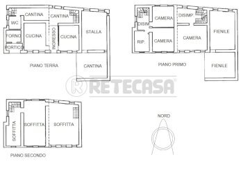 piantina - Rustico Contrà Mastrotti 1, Nogarole Vicentino - foto 5