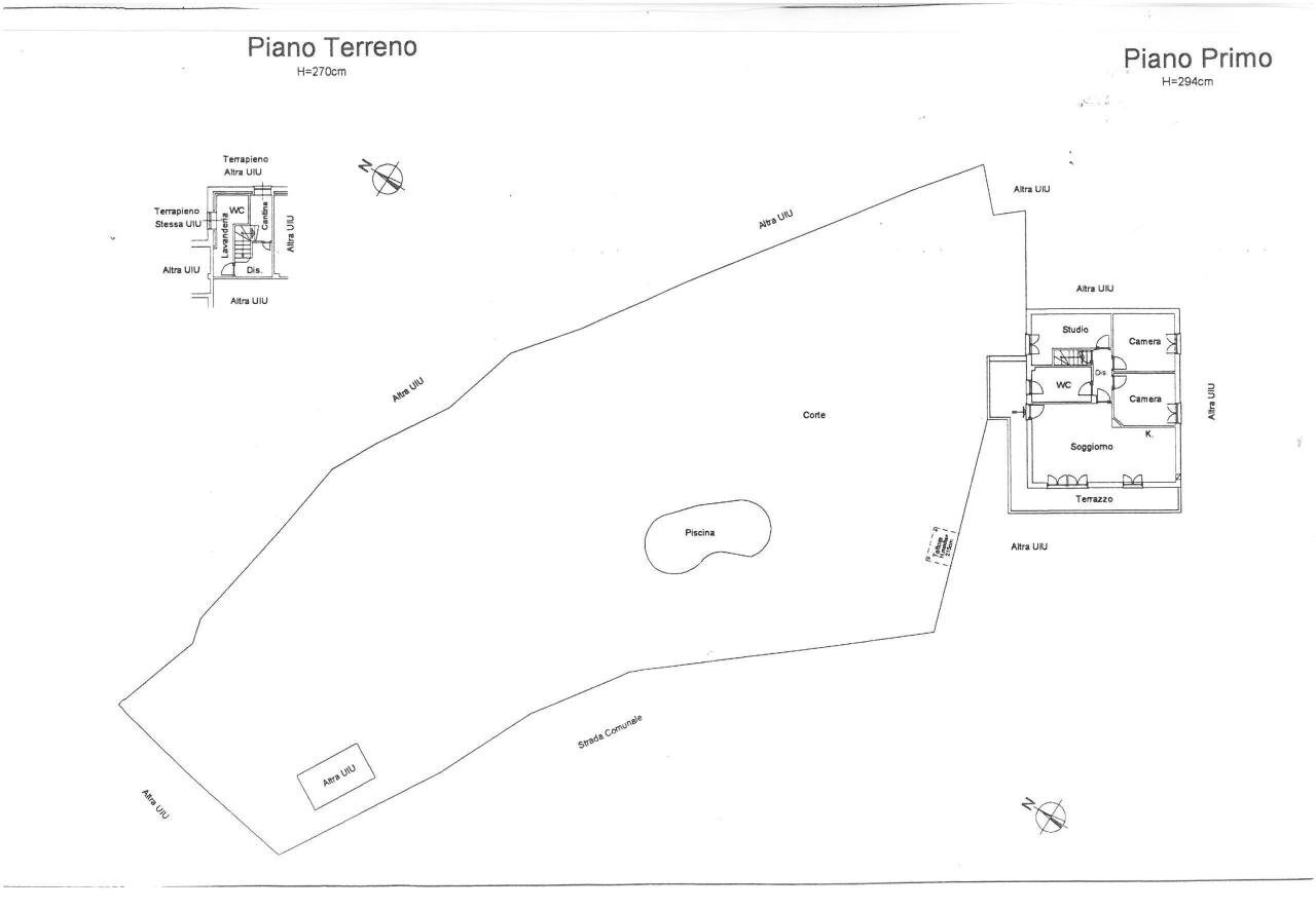 Planimetria.jpg - Four-room apartment Regione Pezzuolo, Testico - floor plans 1