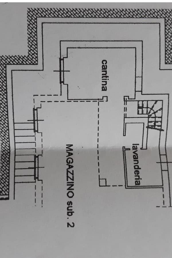 Villa salita Assalino, Sant'Olcese - planimetria 1