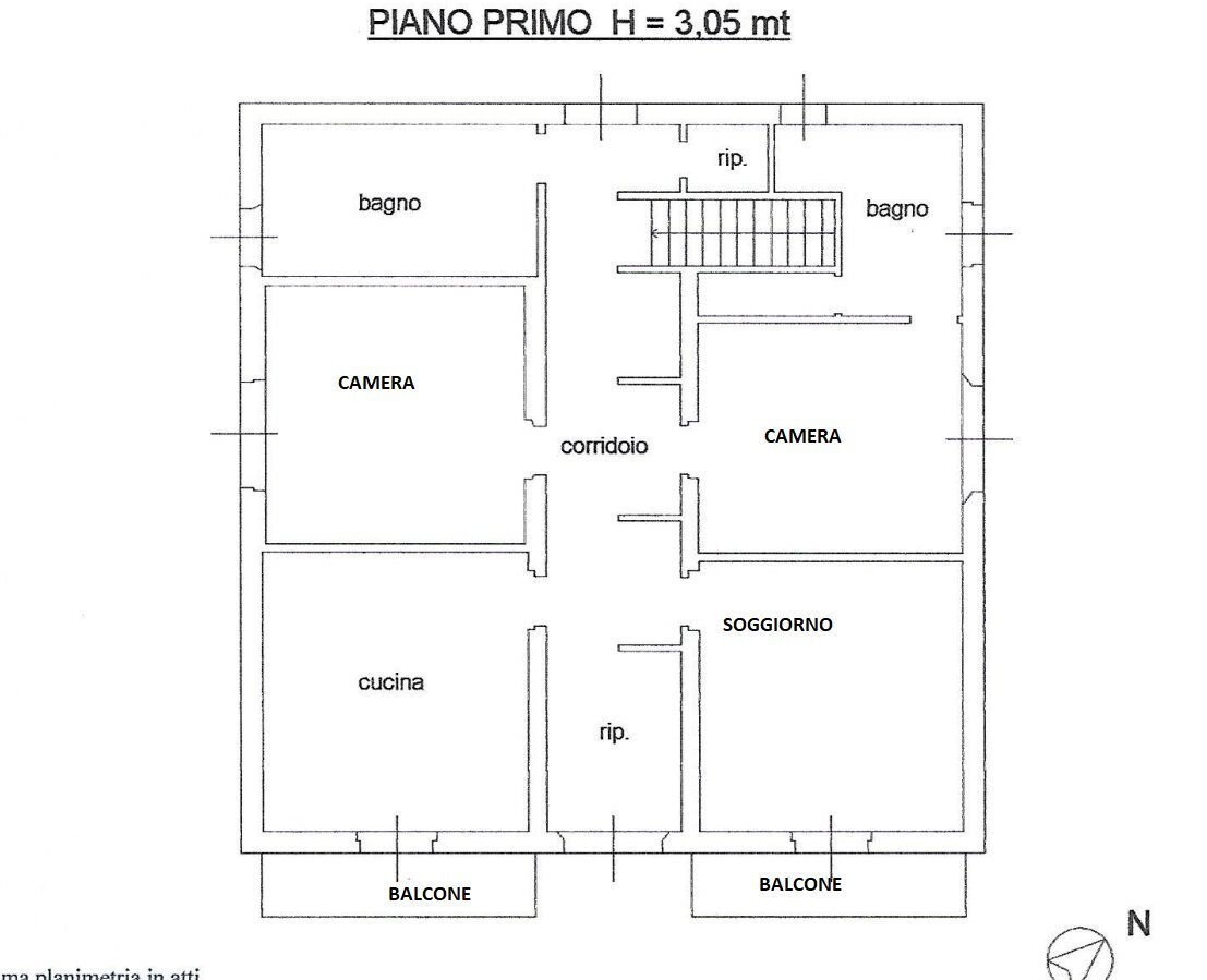 P1.PNG - Casa indipendente Sarzana - planimetria 1