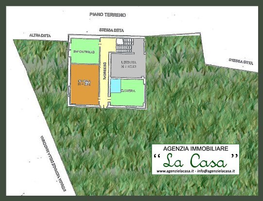 piano terra - Casa indipendente San Paolo Solbrito - planimetria 1