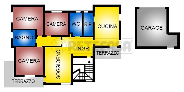 S2231.jpg - Appartamento MONTICELLO DI FARA, Sarego - planimetria 1
