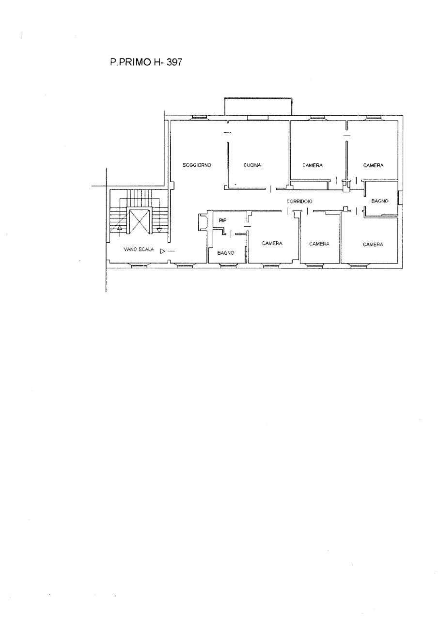 Appartamento Bologna - planimetria 1