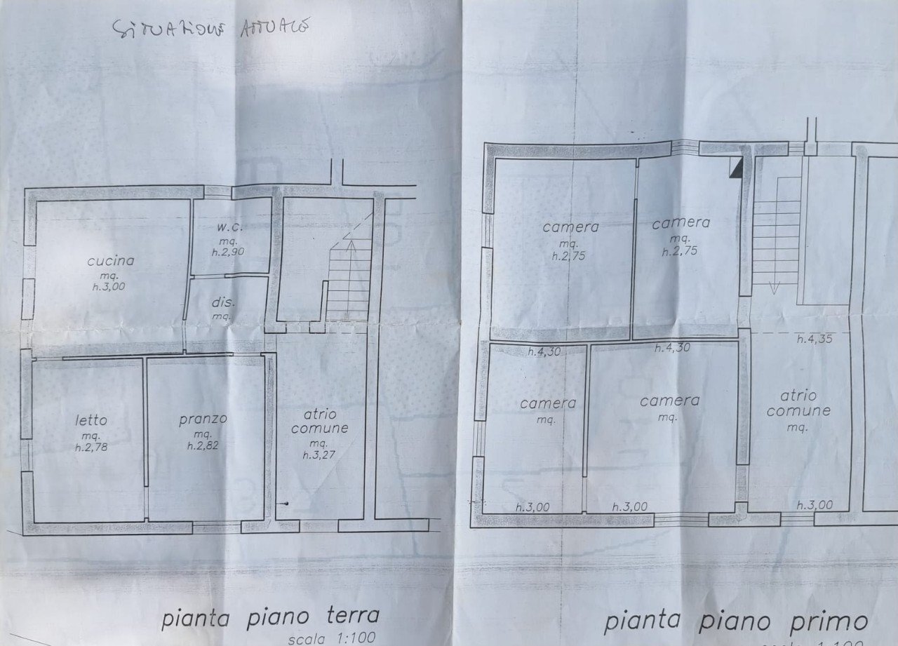 Rustico Cervia - planimetria 1