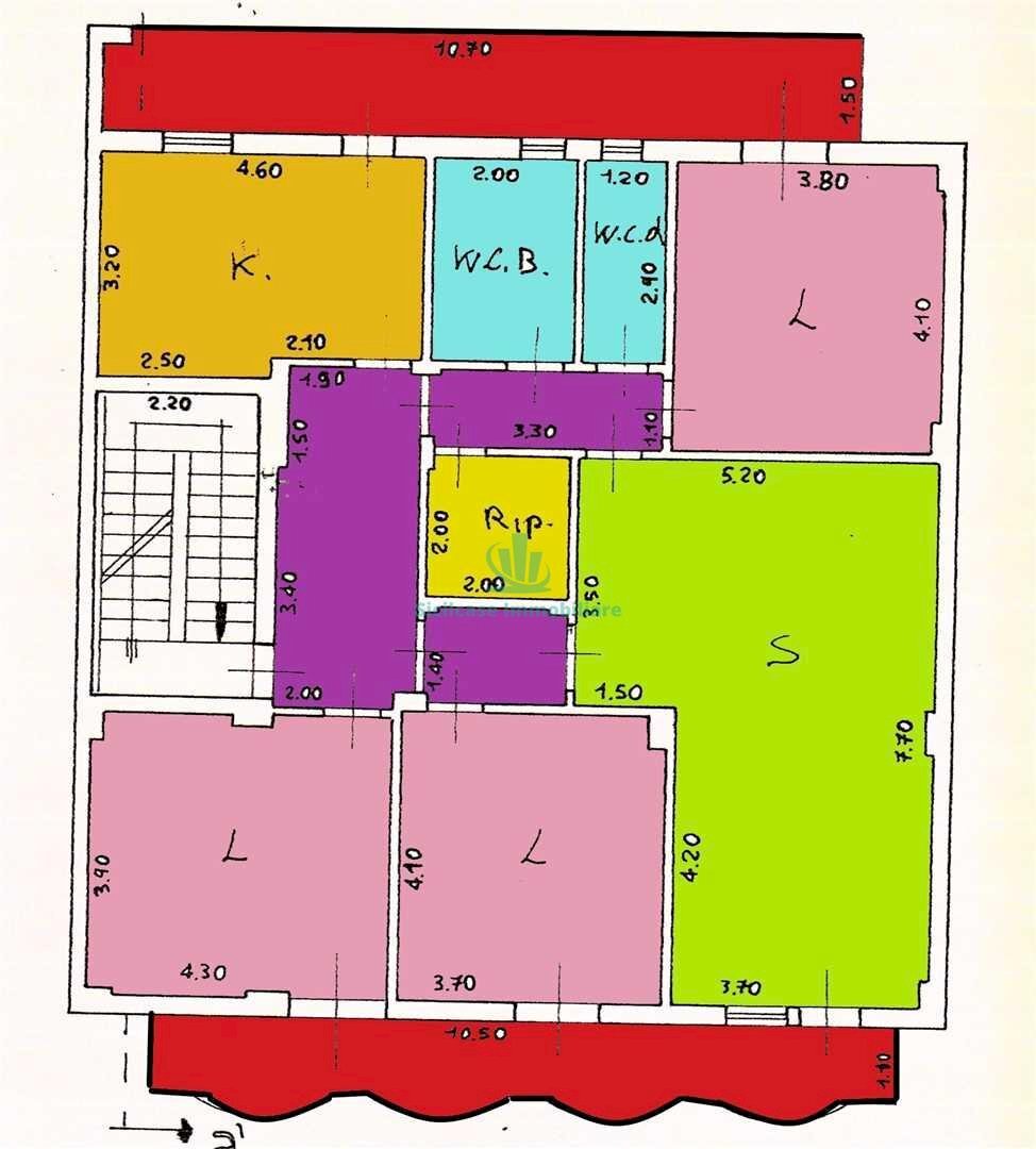 Appartamento via piemonte 31, Capaci - planimetria 1
