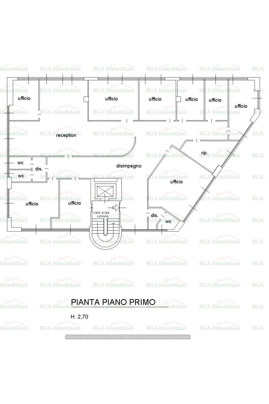 Office Autostrada Torino-Trieste, Orio al Serio - floor plans 1