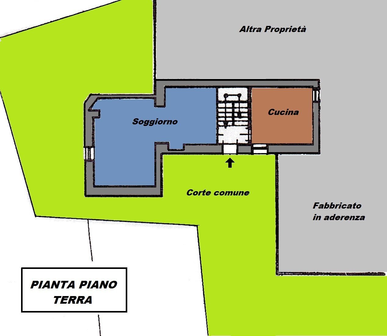 01_PIANO TERRA.jpg - Independent house via valle 93, Lettomanoppello - floor plans 1
