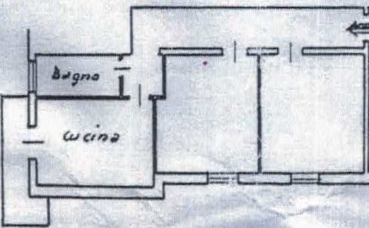 planimetria - Three-room apartment via Turati, Savona (neighborhood Valloria) - floor plans 1