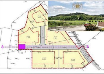 Planimetria - Terreno edificabile via Vecchia di Montefallonio, Peveragno - foto 4