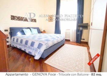 CAmera da letto matrimoniale - Trilocale Genova - foto 10