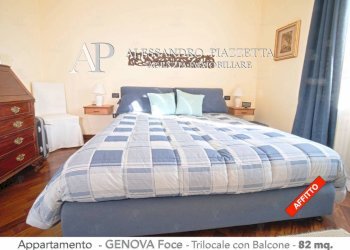 CAmera matrimoniale - Trilocale Genova - foto 11