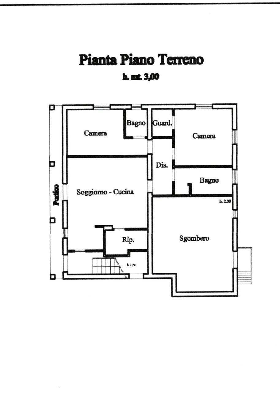 Piano Terreno.jpg - Terreno agricolo Via Ascianello, Montepulciano - planimetria 1