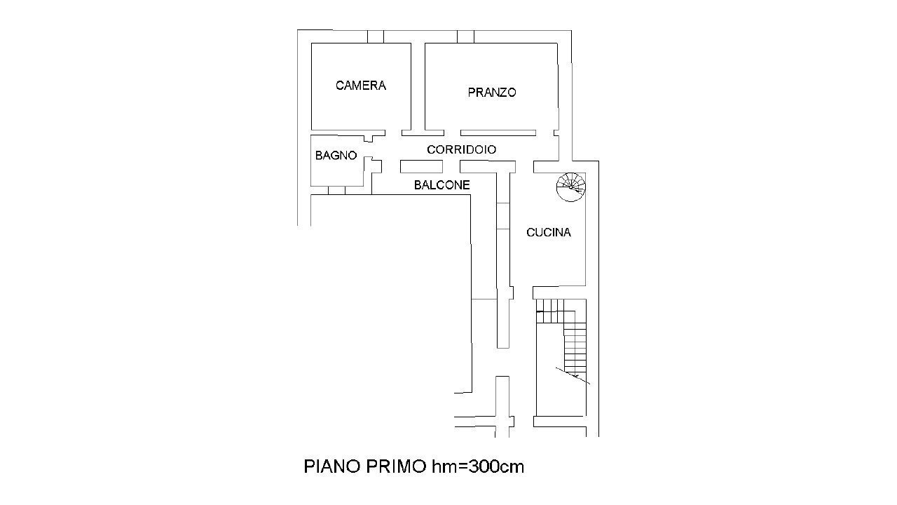 Quadrilocale via Cesare Balbo, 7, Gattinara - planimetria 1