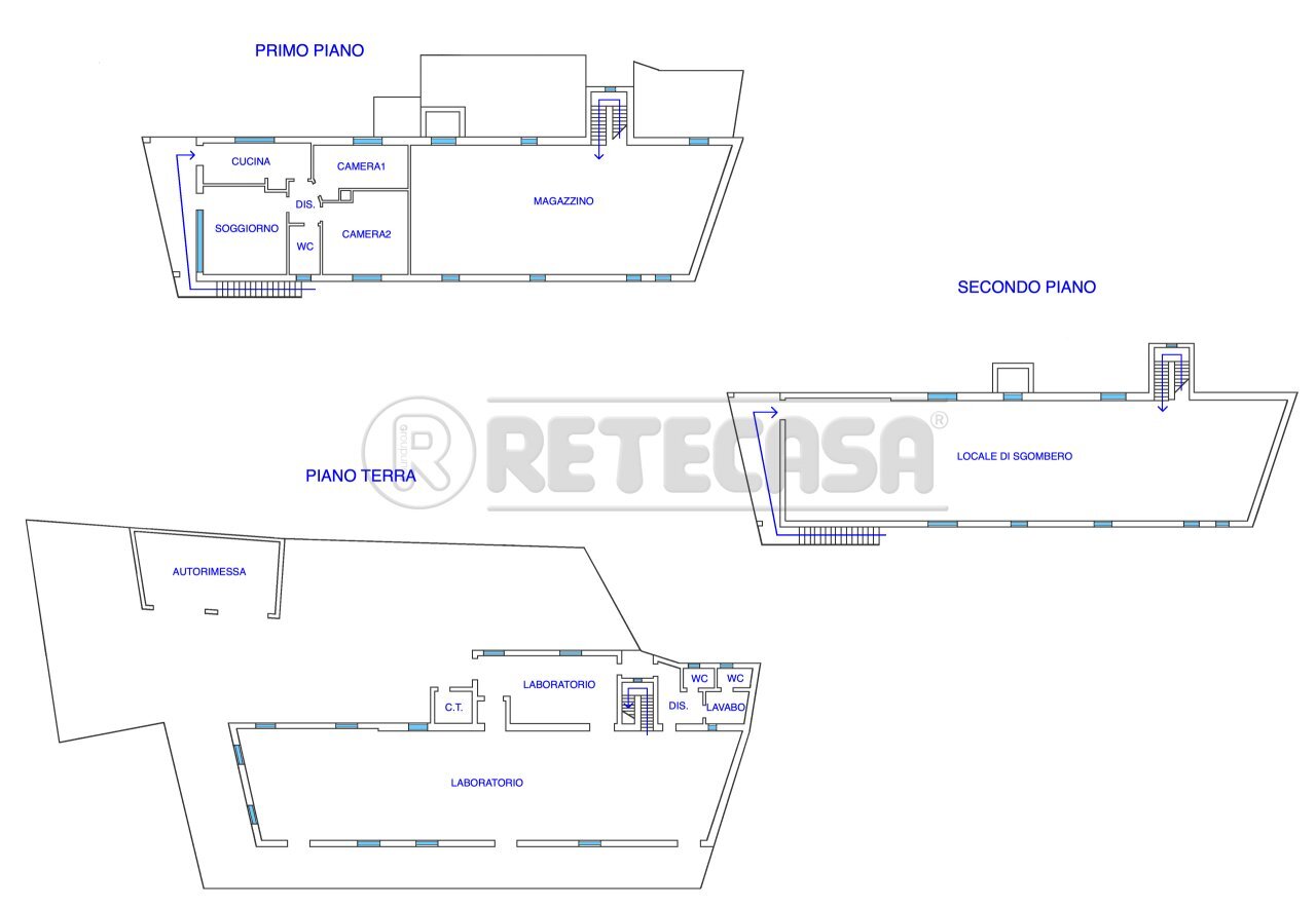 PLANIMETRIA - Rustico Via Udine 1, Palmanova - planimetria 1