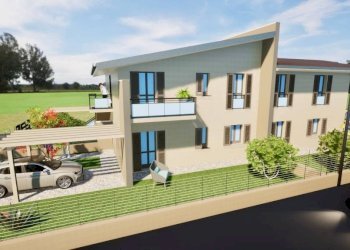 Facciata - Quadrilocale via Mincio, Ghedi - foto 4